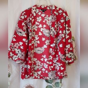 Roz & Ali floral kimono size M